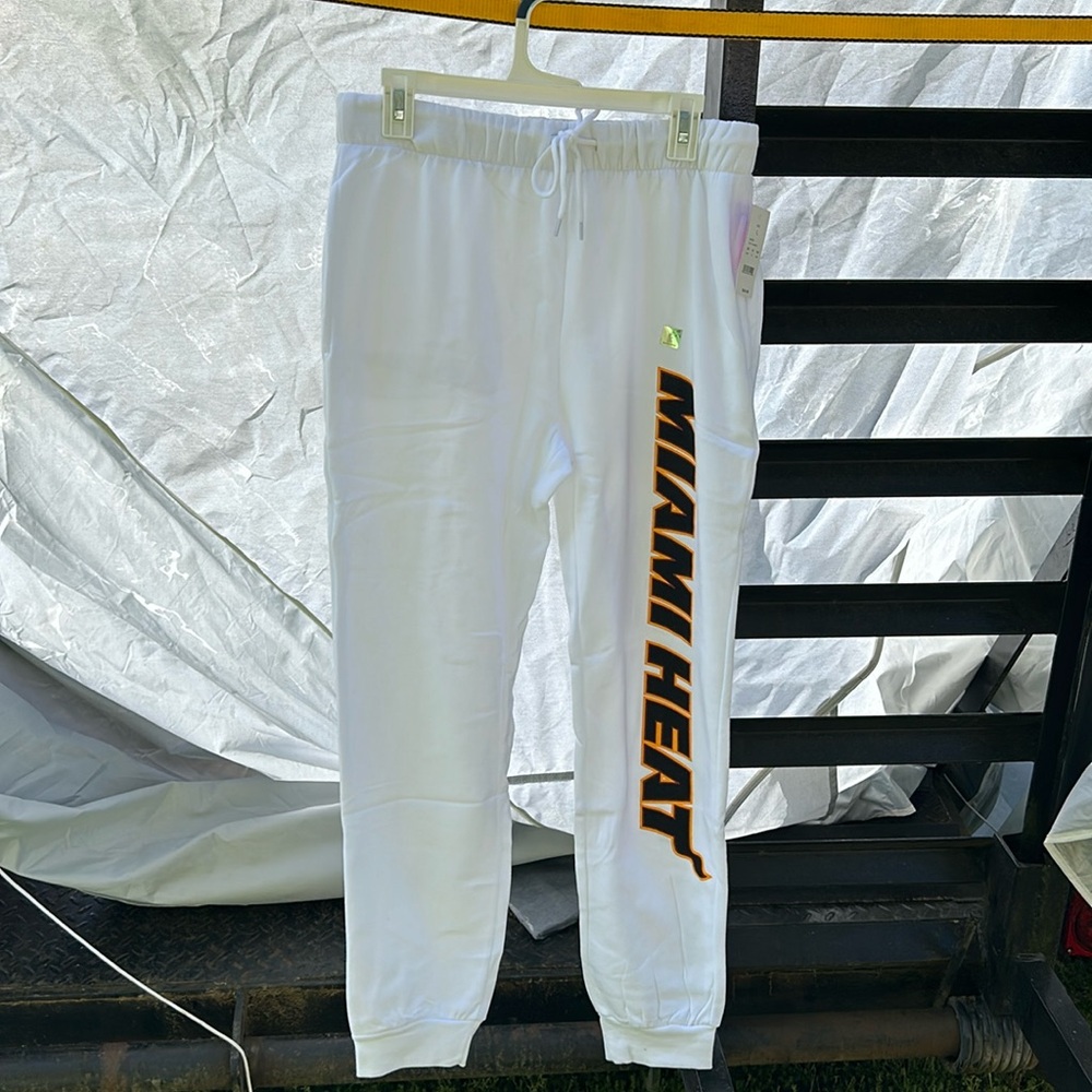 Miami heat sweat pants official license